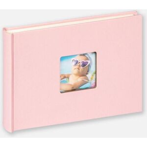 Walther Fun Babyalbum Rosa - 22x16 Cm (40 Hvide Sider/20 Blade)