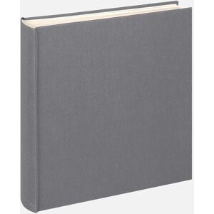 Walther Cloth Album Grafit - 28x29 Cm (100 Hvide Sider / 50 Ark)