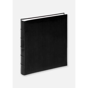 Walther Fotoalbum Classic Sort - 30x37 Cm (80 Hvide Sider / 40 Blade)