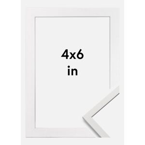 Galleri 1 Ramme Edsbyn Akrylglas Hvid 4x6 Inches (10,16x15,2 Cm)