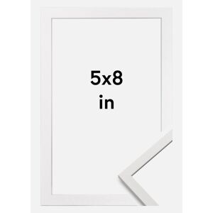 Galleri 1 Ramme Edsbyn Akrylglas Hvid 5x8 Inches (12,7x20,32 Cm)