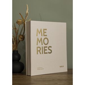 ID Factory Kaila Fotoalbum Memories Cream - 600 Billeder I 10x15 Cm