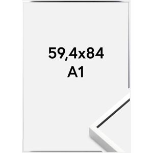 Ramme Nielsen Premium Alpha Blank Sølv 59,4x84 Cm (A1)