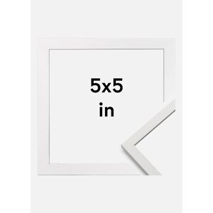 Galleri 1 Ramme Edsbyn Akrylglas Hvid 5x5 Inches (12,7x12,7 Cm)