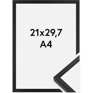 Estancia Ramme E-Line Akrylglas Sort 21x29,7 Cm (A4)