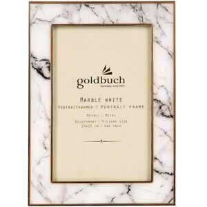 Goldbuch Ramme Marble Hvid 10x15 Cm