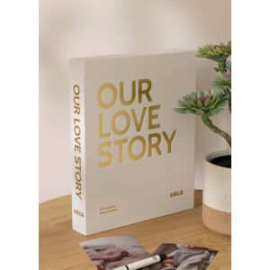 Kaila Our Love Story Creme - Coffee Table Photo Album (60 Sorte Sidere)