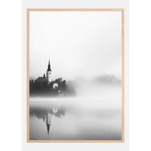 Bildverkstad Sunrise At Lake Bled Plakat (50x70 Cm)