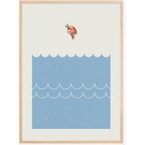 Bildverkstad Dive In Plakat (30x40 Cm)