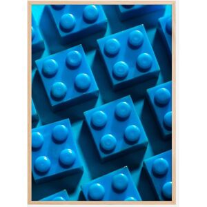 Bildverkstad Blue Lego Plakat (50x70 Cm)