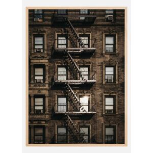 Bildverkstad New York Fire Escape Plakat (50x70 Cm)