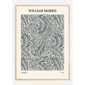 Bildverkstad William Morris - Larkspur 3 Plakat (50x70 Cm)