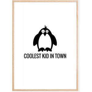 Malimi Posters Pingvin Cool Plakat (30x40 Cm)