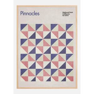 Bildverkstad Pinnacles Plakat (21x29.7 Cm (A4))