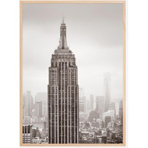 Bildverkstad Empire State Building Plakat (21x29.7 Cm (A4))