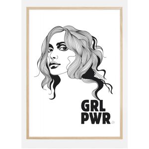 Bildverkstad Grl Pwr Plakat (70x100 Cm)