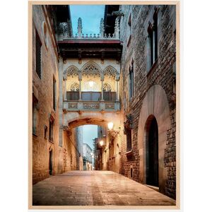 Bildverkstad Cozy Alley Plakat (21x29.7 Cm (A4))