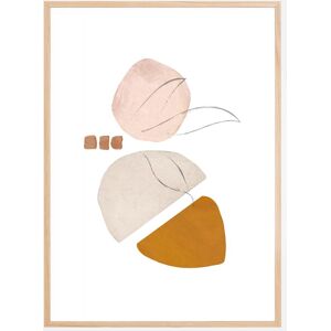 Bildverkstad Abstract Shapes Ii Plakat (21x29.7 Cm (A4))