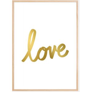 Bildverkstad Love Plakat (50x70 Cm)