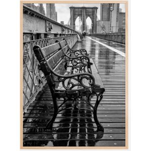 Bildverkstad Rainy Day On The Bridge Plakat (21x29.7 Cm (A4))