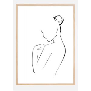 Bildverkstad Woman In Ink Plakat (21x29.7 Cm (A4))