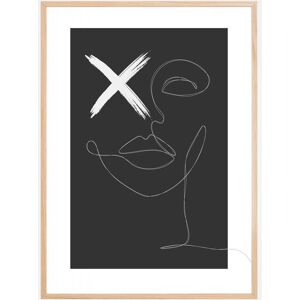 Bildverkstad Cross I Plakat (50x70 Cm)