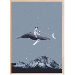 Bildverkstad Aim For The Moon Plakat (50x70 Cm)