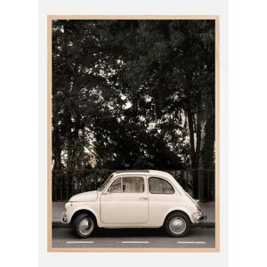 Bildverkstad Little Car In Paris Plakat (50x70 Cm)