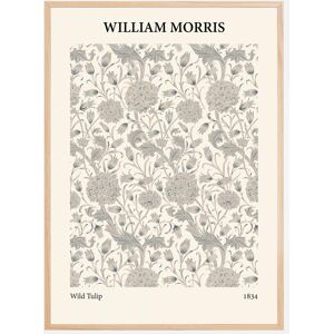 Bildverkstad William Morris - Wild Tulip 2 Plakat (21x29.7 Cm (A4))