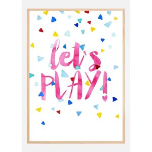 Bildverkstad Let'S Play! Plakat (30x40 Cm)