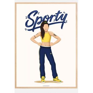 Bildverkstad Sporty Spice Plakat (50x70 Cm)