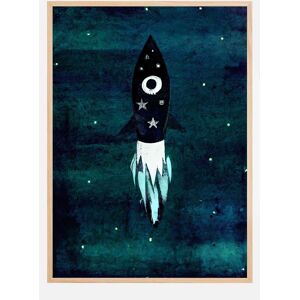 Bildverkstad Sky Rocket High Plakat (21x29.7 Cm (A4))