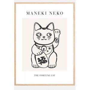 Bildverkstad Manekineko No2 Plakat (21x29.7 Cm (A4))