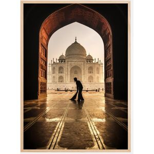 Bildverkstad Taj Mahal Cleaner Plakat (21x29.7 Cm (A4))