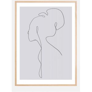 Bildverkstad Female Lines Iii Plakat (70x100 Cm)