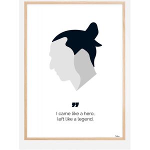 Bildverkstad Zlatan The Legend Plakat (50x70 Cm)