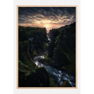 Bildverkstad Light Canyon. Plakat (21x29.7 Cm (A4))