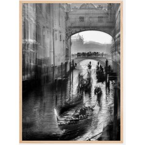 Bildverkstad Bridge Of Venice Plakat (50x70 Cm)