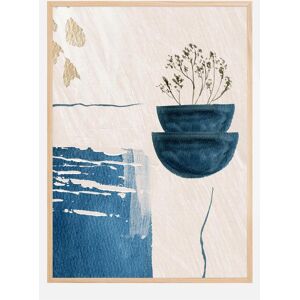 Bildverkstad Calm Blues Plakat (21x29.7 Cm (A4))