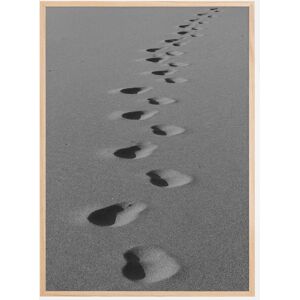 Bildverkstad Foot Prints Plakat (21x29.7 Cm (A4))