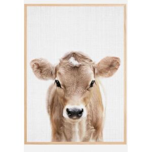 Bildverkstad Peekaboo Baby Cow Plakat (100x140 Cm)