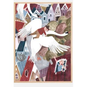 Bildverkstad The Magical Wild Geese Plakat (100x140 Cm)