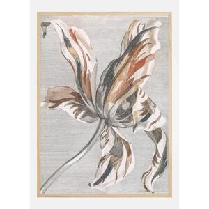 Bildverkstad Striped Flower Plakat (21x29.7 Cm (A4))