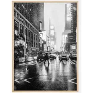 Bildverkstad Times Square Plakat (50x70 Cm)