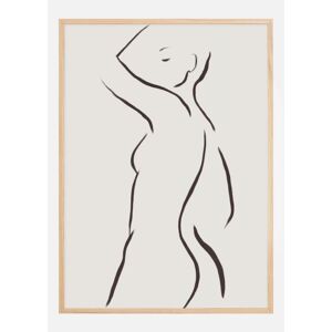 Bildverkstad Body Lines I Plakat (50x70 Cm)