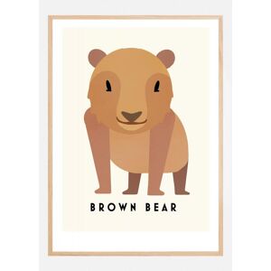 Bildverkstad Bear Plakat (21x29.7 Cm (A4))
