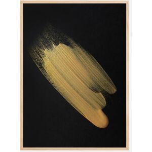 Bildverkstad Abstract Gold Plakat (50x70 Cm)