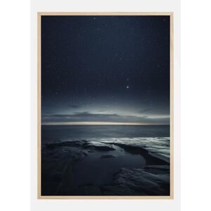 Bildverkstad Night At The Sea Plakat (21x29.7 Cm (A4))