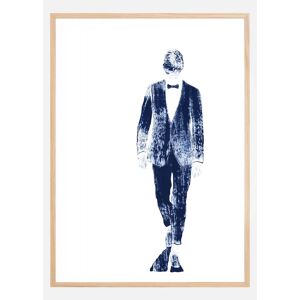 Bildverkstad Pinstriped Suit Plakat (50x70 Cm)