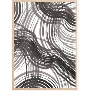 Bildverkstad Abstract Ink Plakat (50x70 Cm)